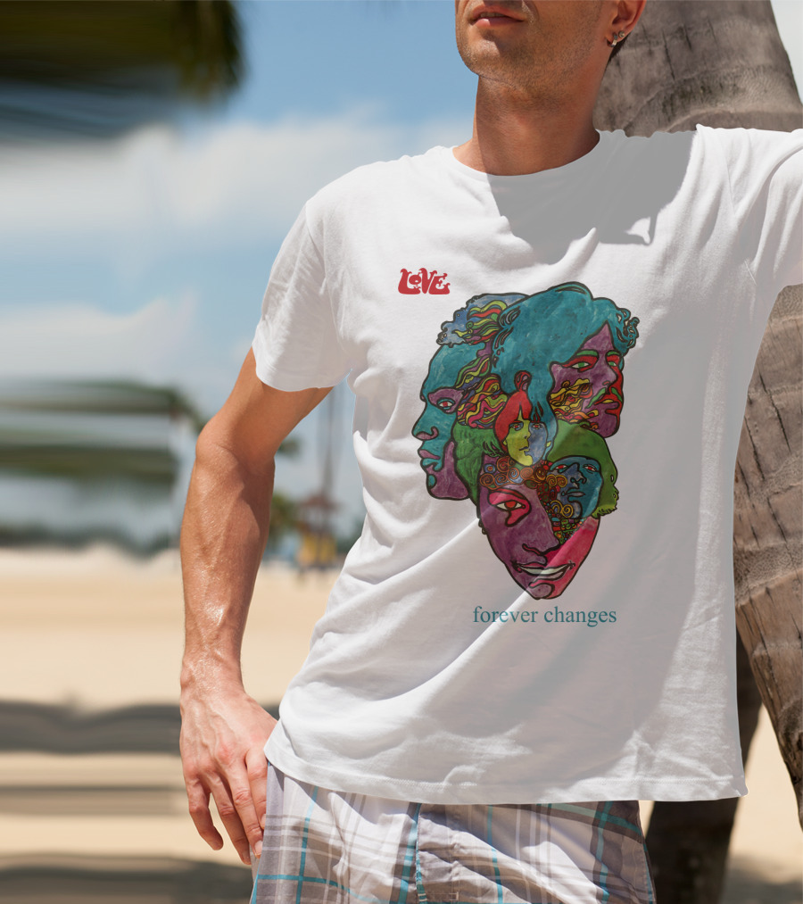 Love Forever Changes 1967 Psychedelic T-Shirt