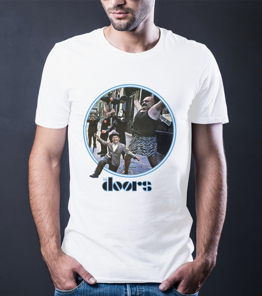 The Doors Strange Days Album Cover Vintage Photo T-Shirt