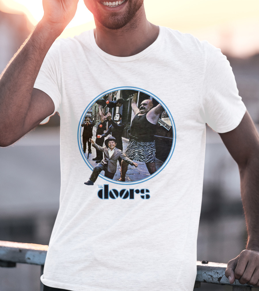 The Doors Strange Days Album Cover Vintage Photo T-Shirt