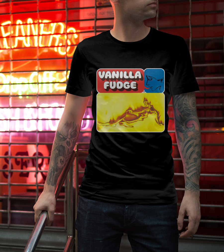Vanilla Fudge Psychedelic Graphic Vintage T-Shirt
