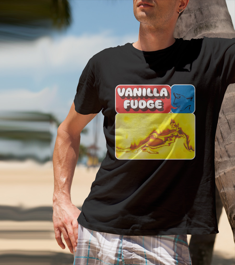 Vanilla Fudge Psychedelic Graphic Vintage T-Shirt