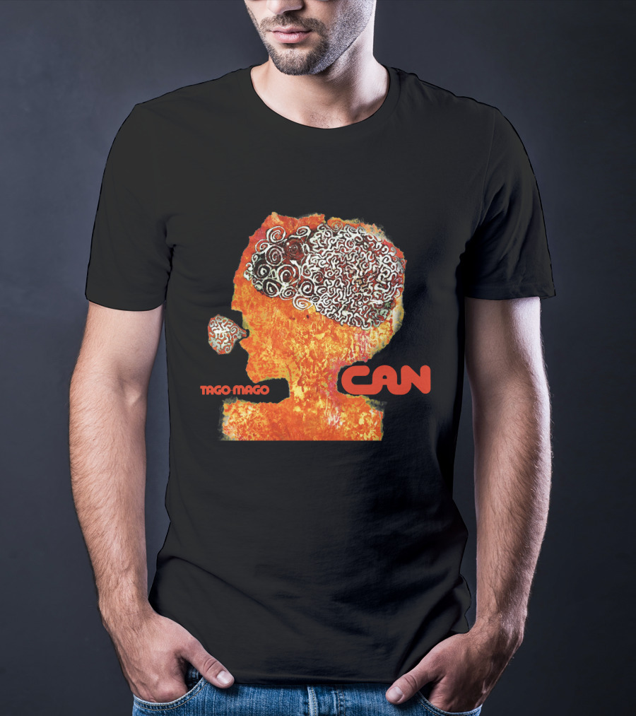 Tago Mago Can Psychedelic Head T-Shirt