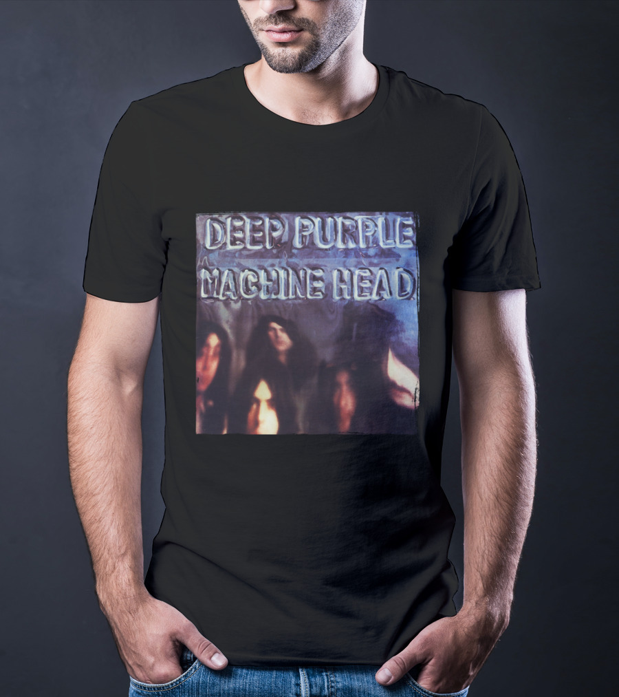 Deep Purple Machine Head Album Cover Art T-Shirt