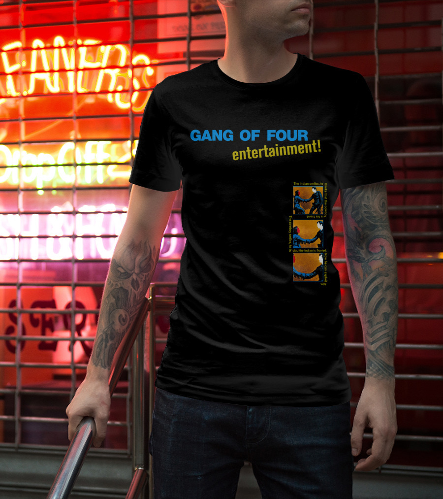 Gang Of Four Entertainment Indian Smiles Band Concept T-Shirt