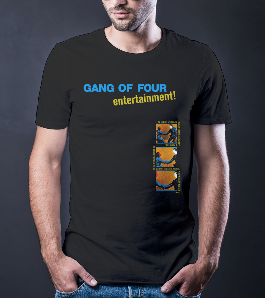 Gang Of Four Entertainment Indian Smiles Band Concept T-Shirt