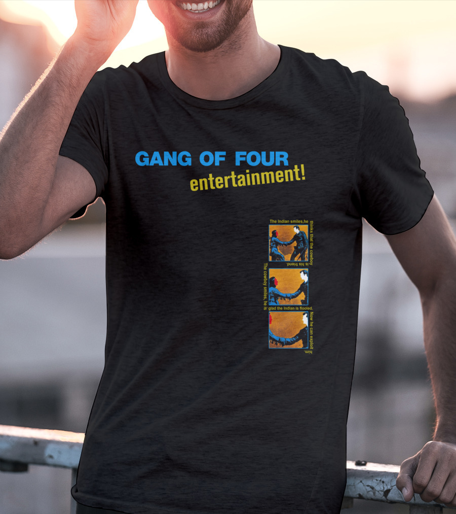 Gang Of Four Entertainment Indian Smiles Band Concept T-Shirt