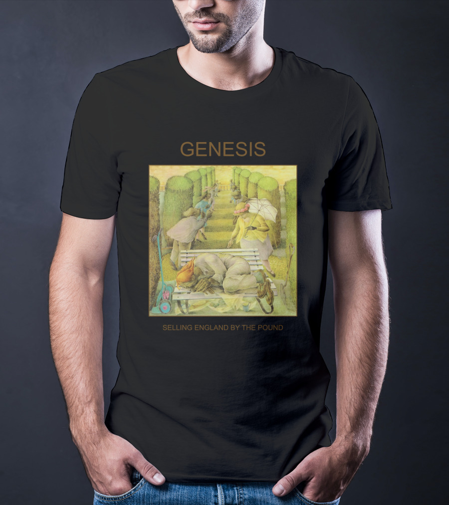 Genesis Selling England By The Pound Vintage Album Cover Art T-Shirt