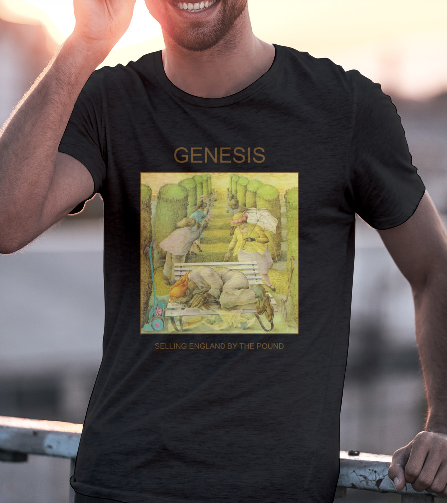 Genesis Selling England By The Pound Vintage Album Cover Art T-Shirt