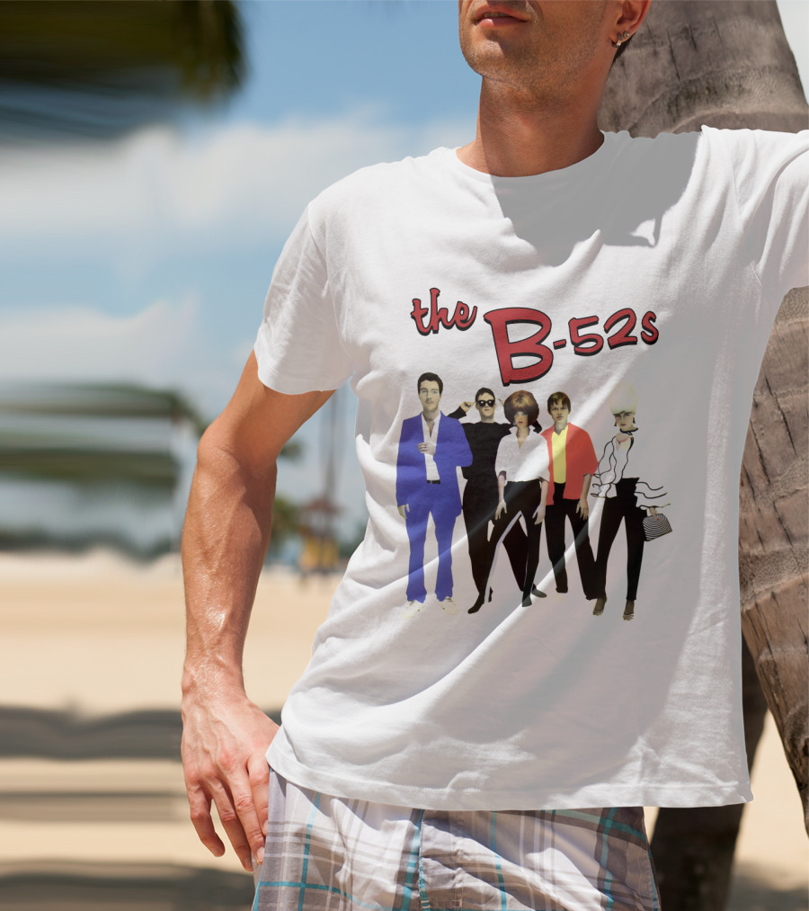 The B-52s Retro Band Lineup T-Shirt