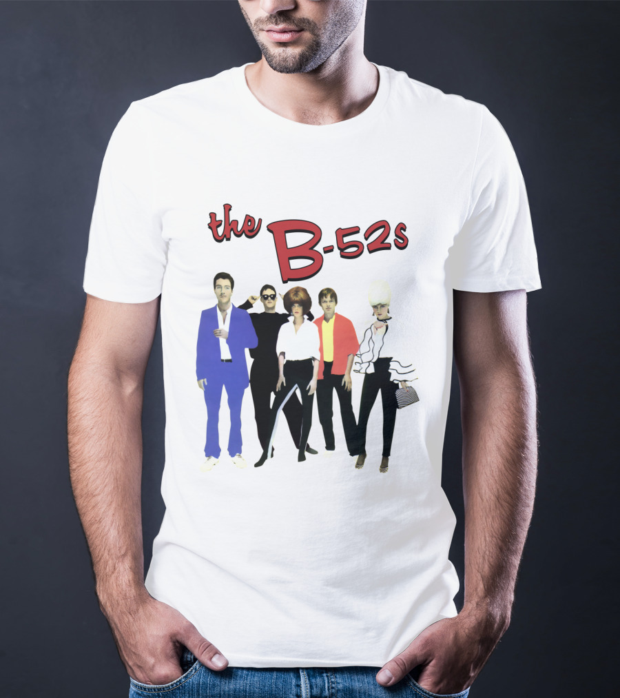 The B-52s Retro Band Lineup T-Shirt