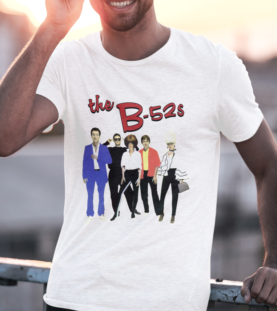 The B-52s Retro Band Lineup T-Shirt