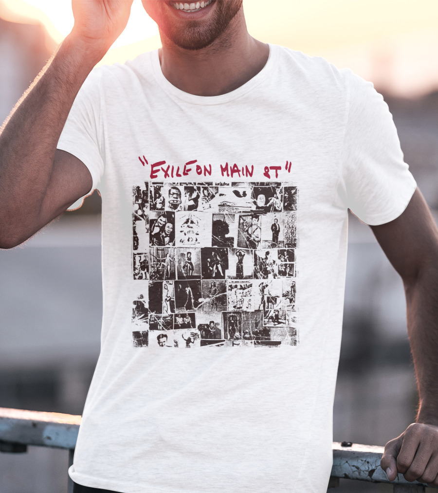 Exile On Main St Collage By The Rolling Stones T-Shirt