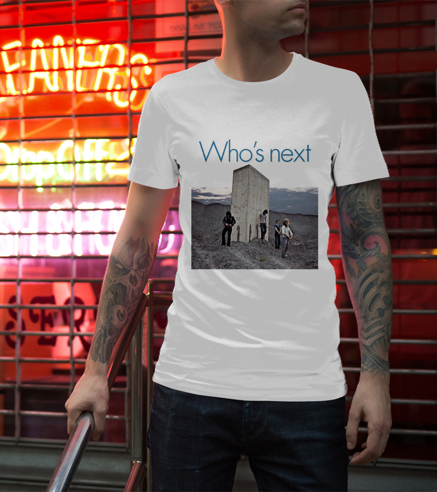 The Who Who's Next Album Cover 1971 Iconic Image T-Shirt