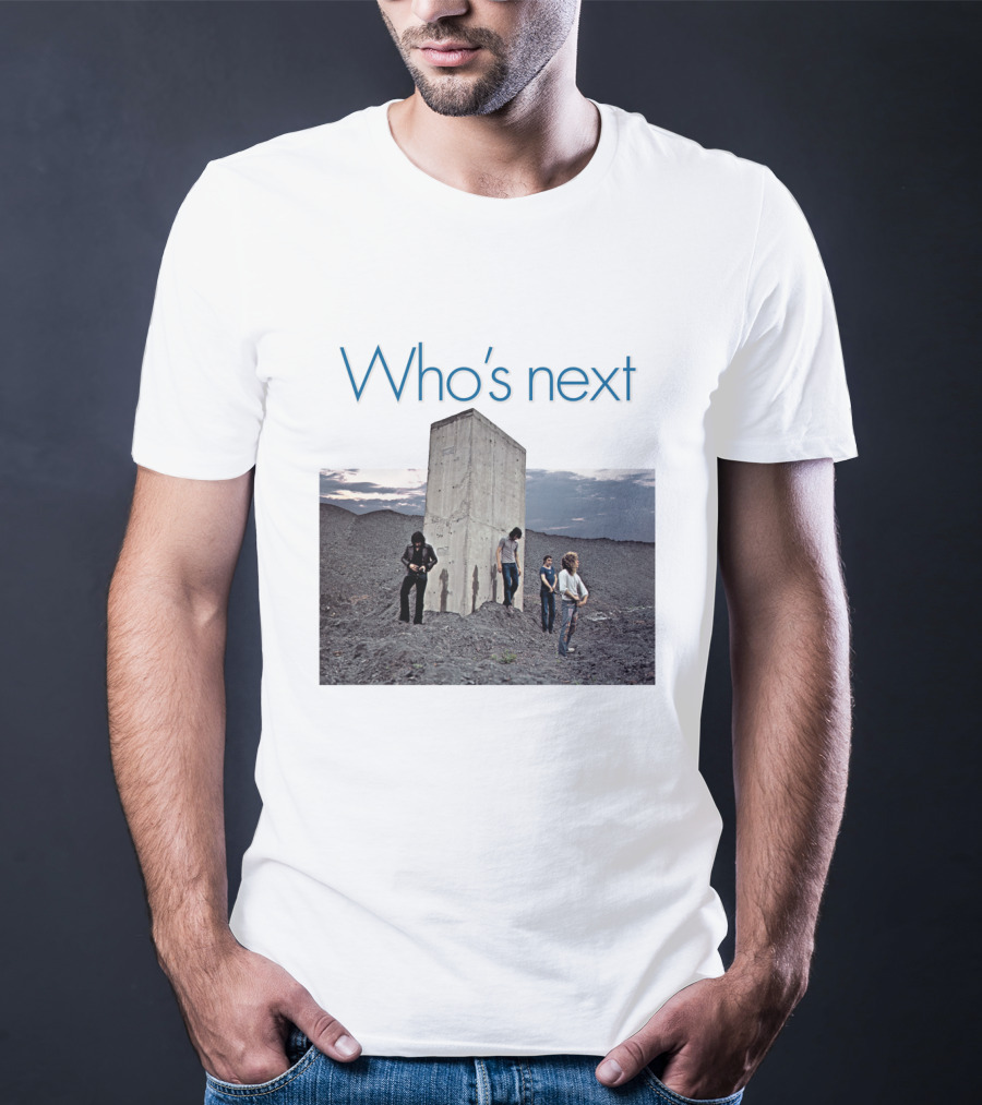 The Who Who's Next Album Cover 1971 Iconic Image T-Shirt
