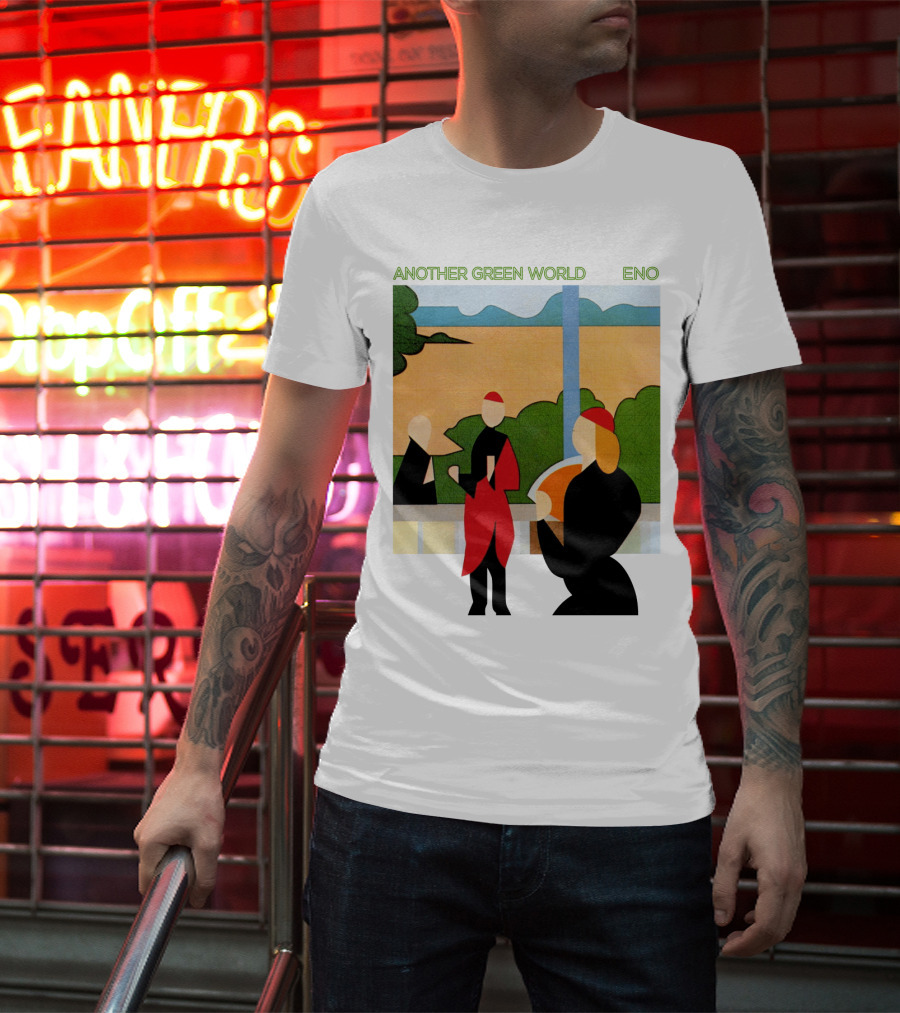 Another Green World Eno Album Artwork Geometric Figures T-Shirt