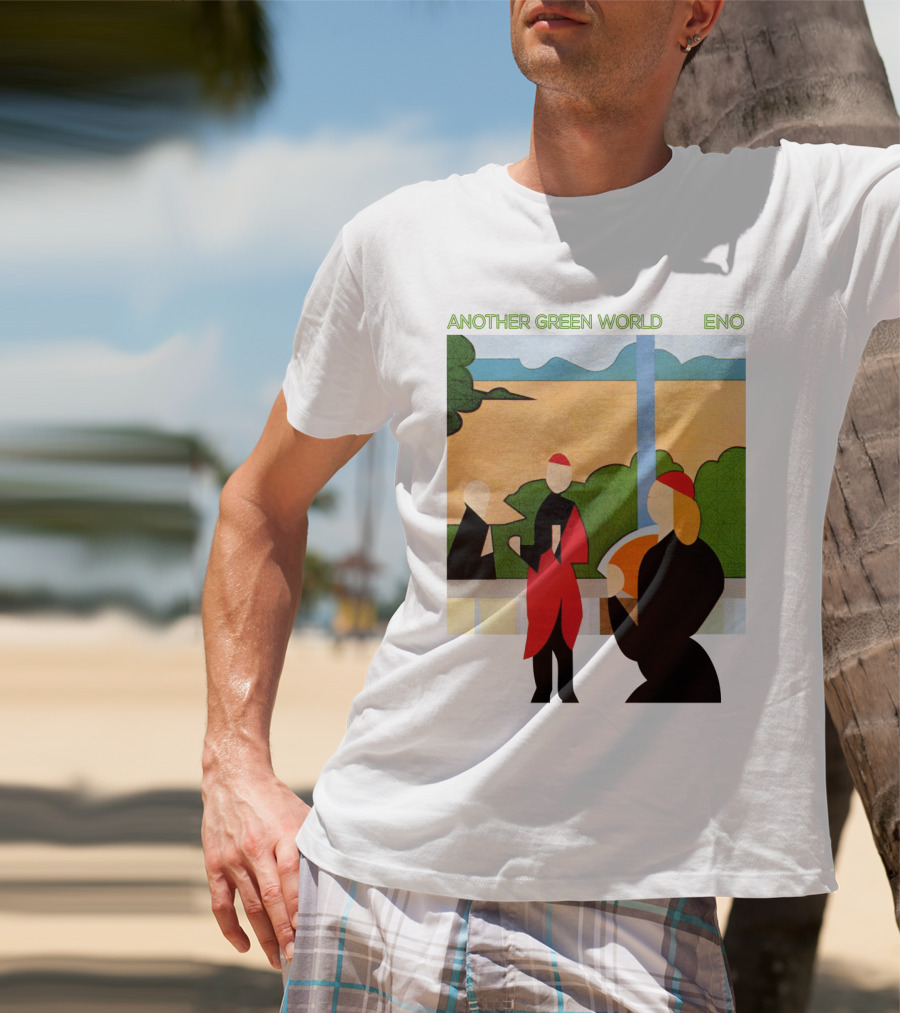 Another Green World Eno Album Artwork Geometric Figures T-Shirt
