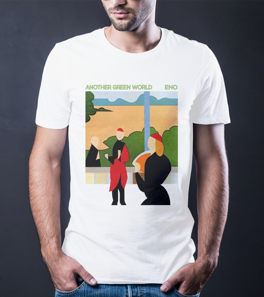 Another Green World Eno Album Artwork Geometric Figures T-Shirt