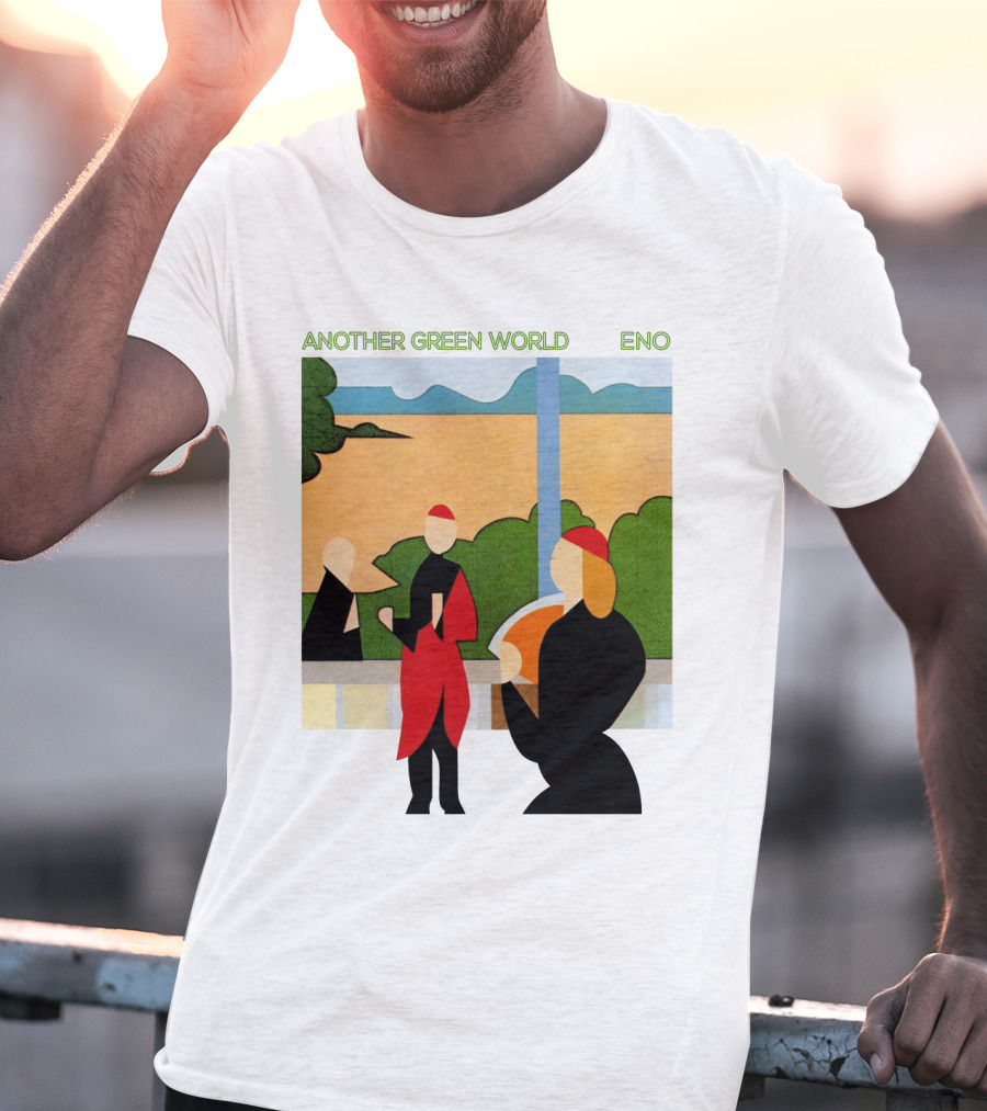 Another Green World Eno Album Artwork Geometric Figures T-Shirt