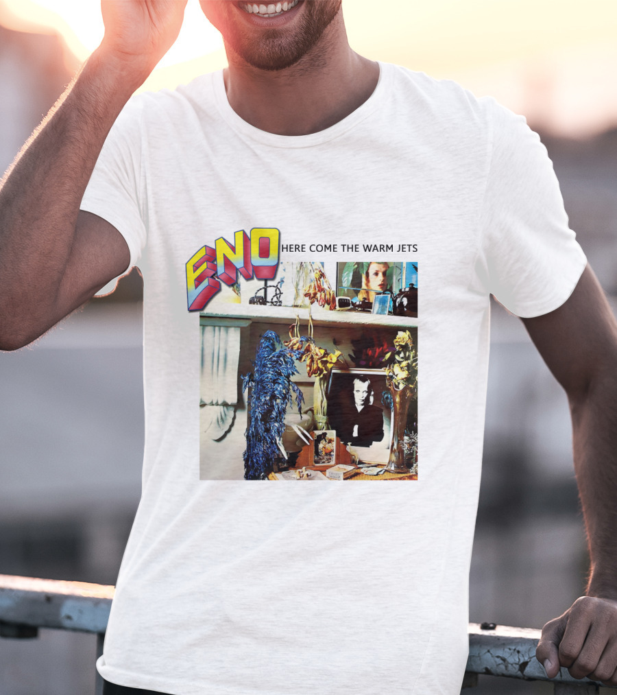 ENO Here Come The Warm Jets Vibrant Album Imagery T-Shirt