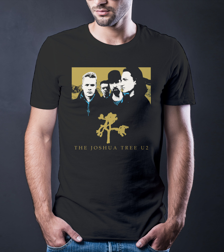 The Joshua Tree U2 Band Members Desert T-Shirt