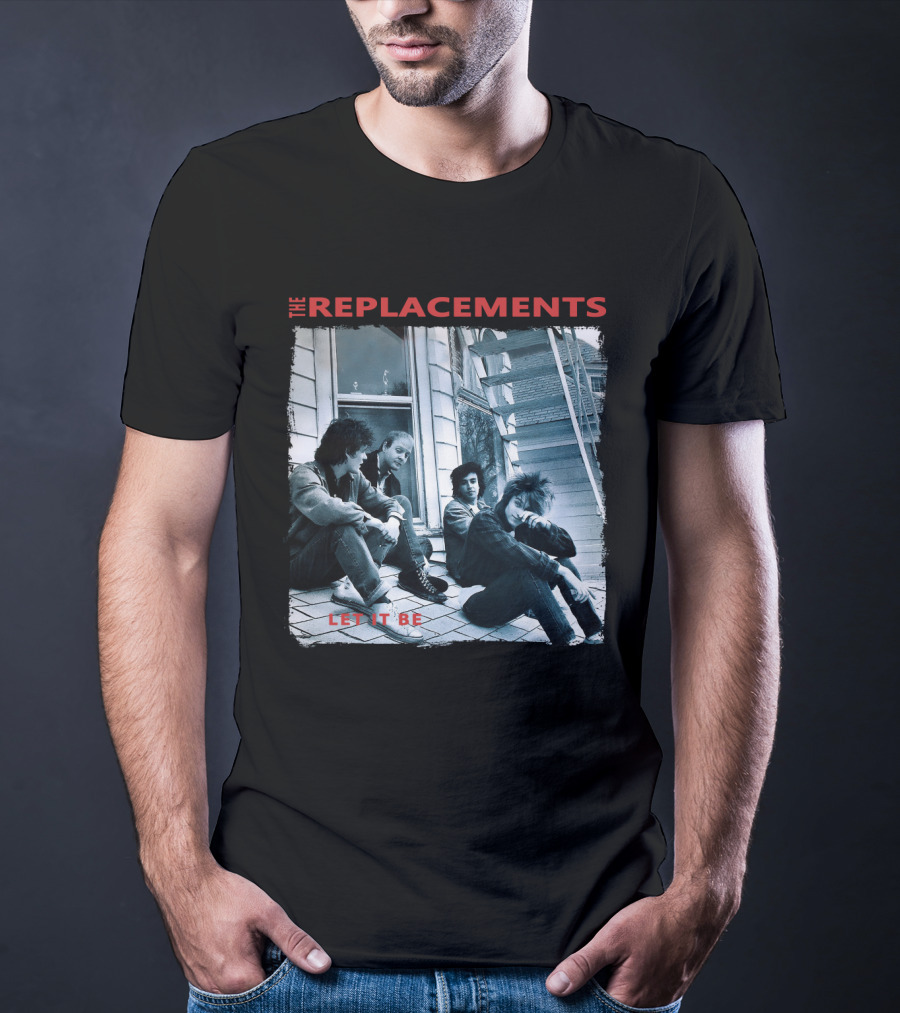 The Replacements Let It Be Album Cover Band Members Sitting Image T-Shirt