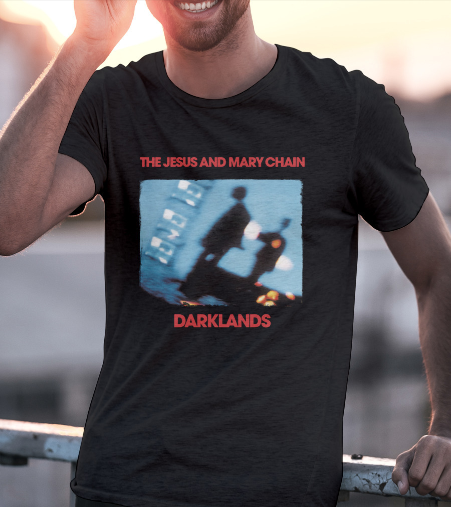The Jesus And Mary Chain Darklands Silhouette Album Cover T-Shirt