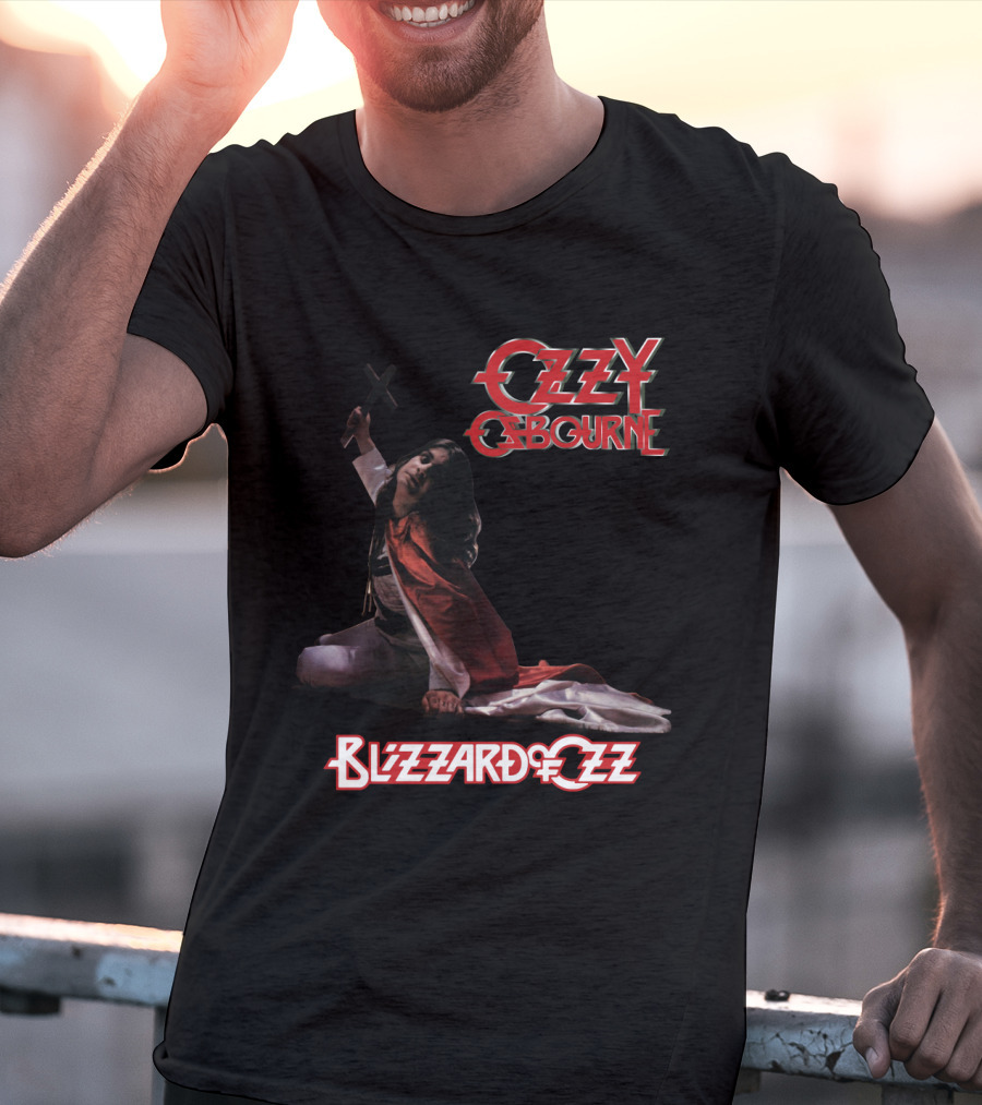 Ozzy Osbourne Blizzard Of Ozz Rock Album Art Classic T-Shirt