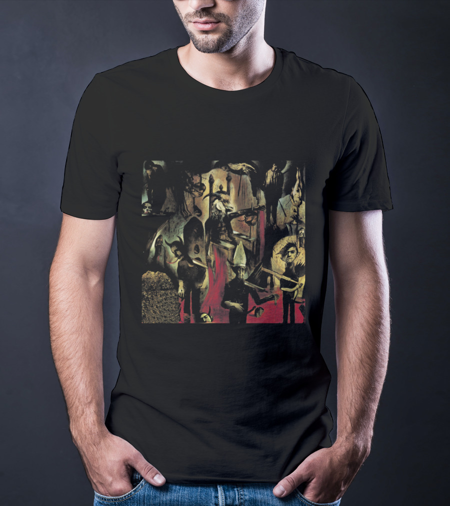 Slayer Reign In Blood Album Cover Dark Chaotic T-Shirt
