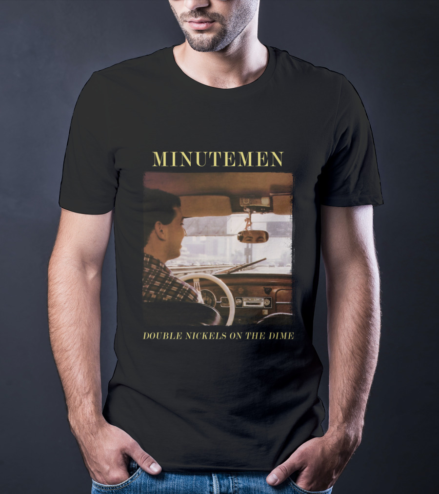 Minutemen Double Nickels On The Dime Album Cover Driving Scene T-Shirt