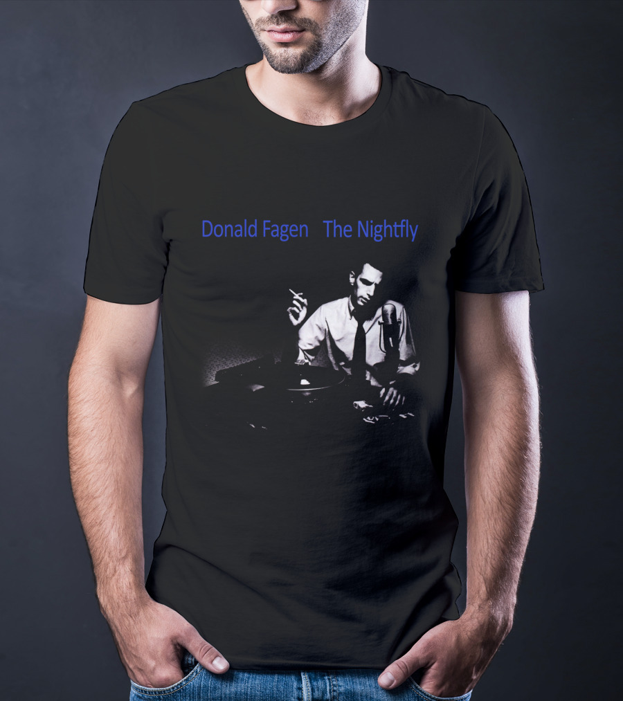 Donald Fagen The Nightfly Jazz Radio Host T-Shirt