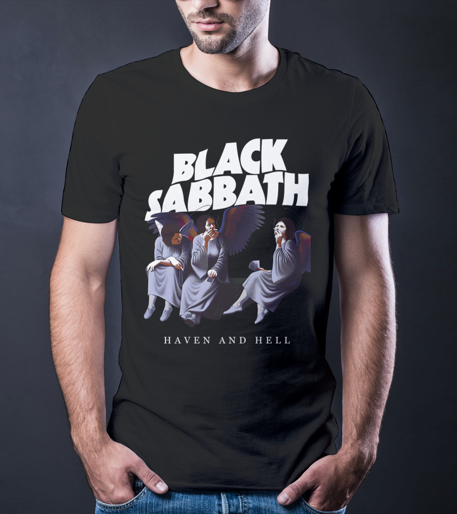 Black Sabbath Heaven And Hell Angels T-Shirt