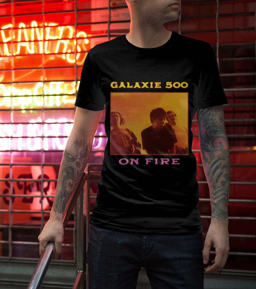 Galaxie 500 On Fire Album Cover T-Shirt