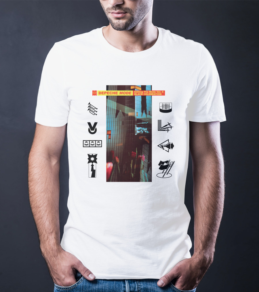 DEPECHE MODE Editing The Mode Vol. 5 Black T-Shirt