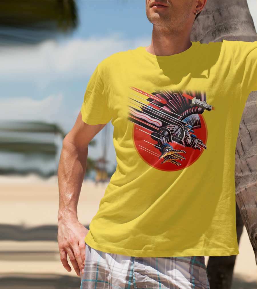 Judas Priest Screaming For Vengeance Metal Eagle T-Shirt