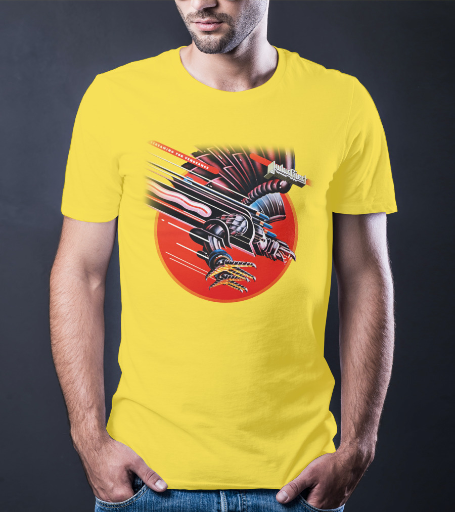 Judas Priest Screaming For Vengeance Metal Eagle T-Shirt