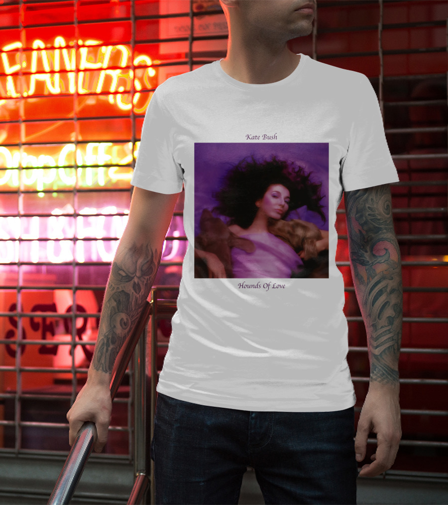 Kate Bush Hounds Of Love Album Cover Image T-Shirt