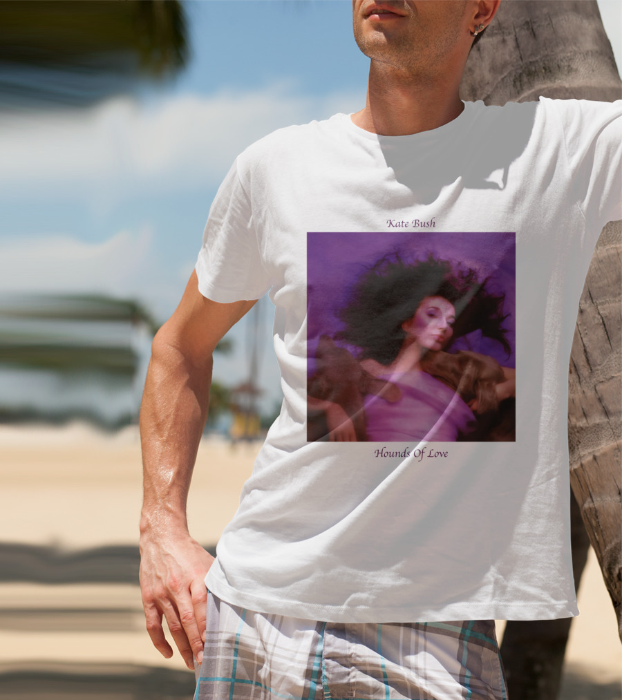 Kate Bush Hounds Of Love Album Cover Image T-Shirt