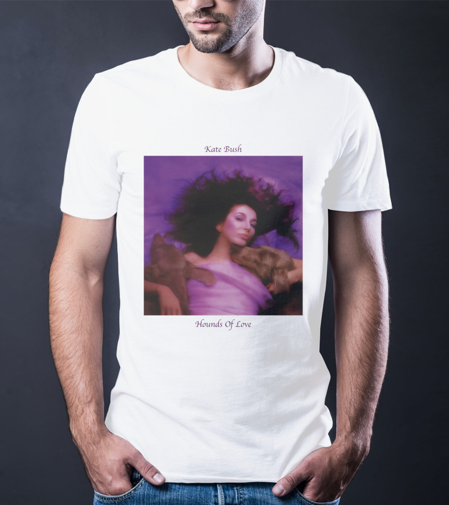 Kate Bush Hounds Of Love Album Cover Image T-Shirt