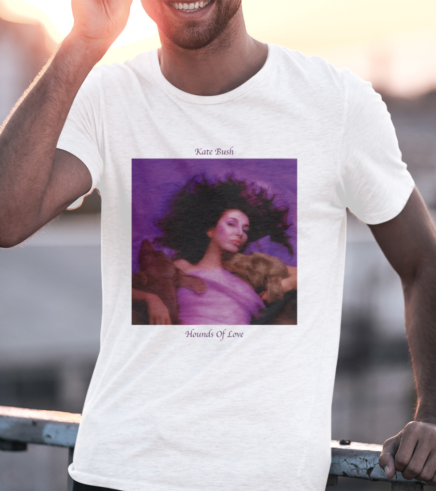 Kate Bush Hounds Of Love Album Cover Image T-Shirt