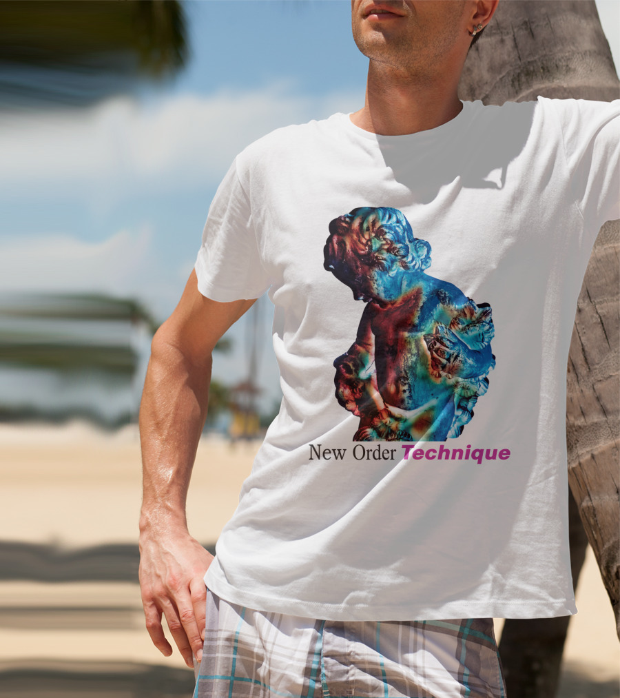 New Order Technique Album Sculpture T-Shirt