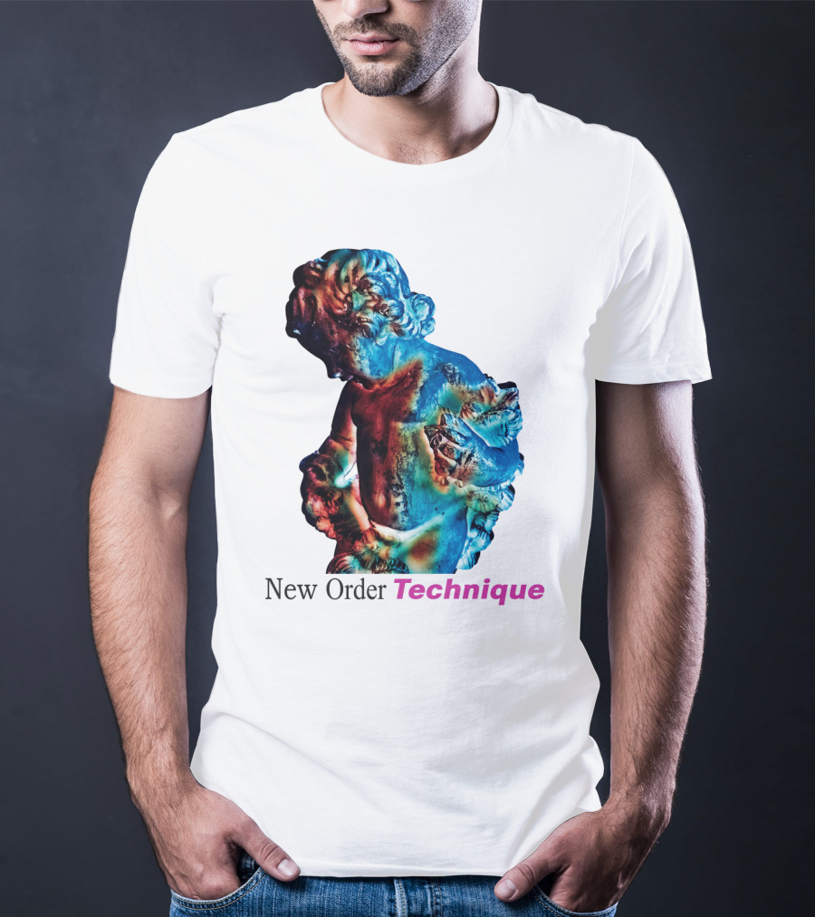 New Order Technique Album Sculpture T-Shirt
