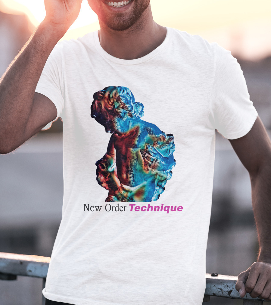 New Order Technique Album Sculpture T-Shirt