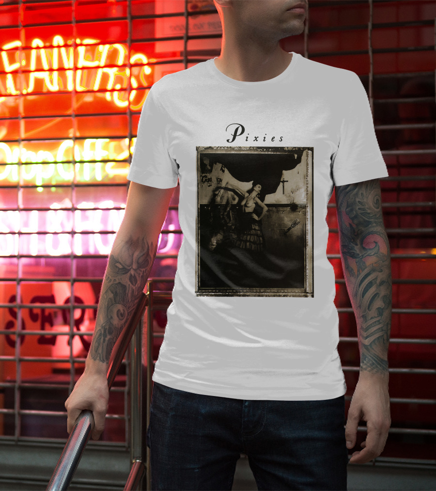 Pixies Surfer Rosa Album Cover Vintage Aesthetic T-Shirt