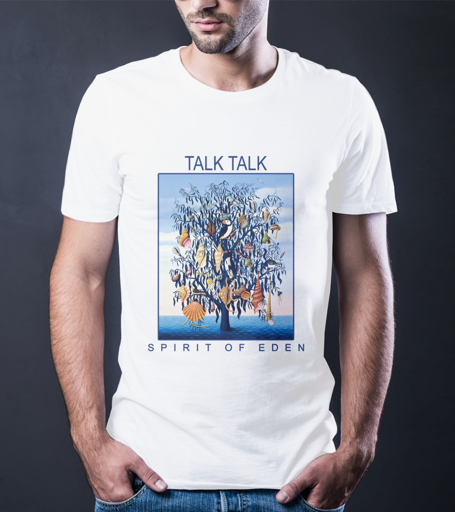 Talk Talk Spirit Of Eden Tree With Shells And Leaves T-Shirt