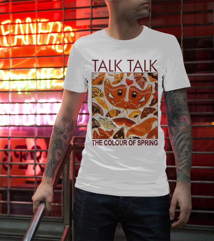 Talk Talk The Colour Of Spring Butterfly T-Shirt