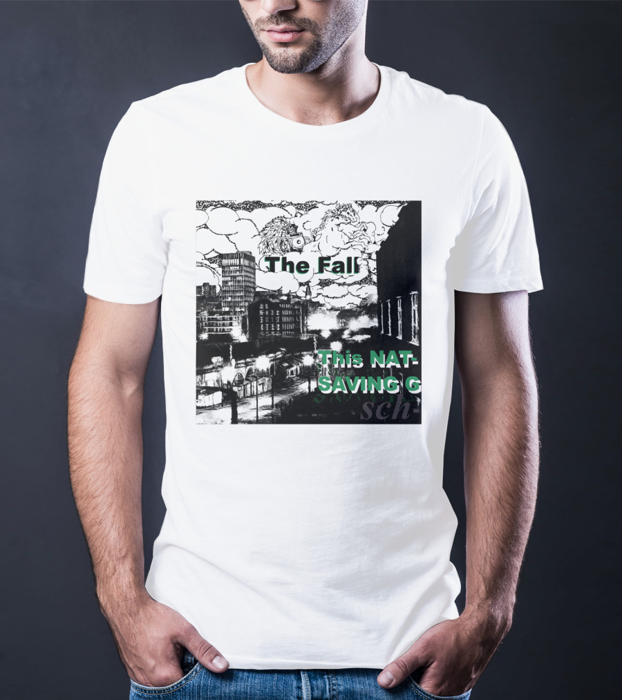 The Fall This Nation's Saving Grace Cityscape And Clouds T-Shirt