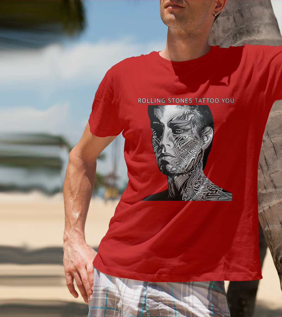 Rolling Stones Tattoo You Face Art T-Shirt