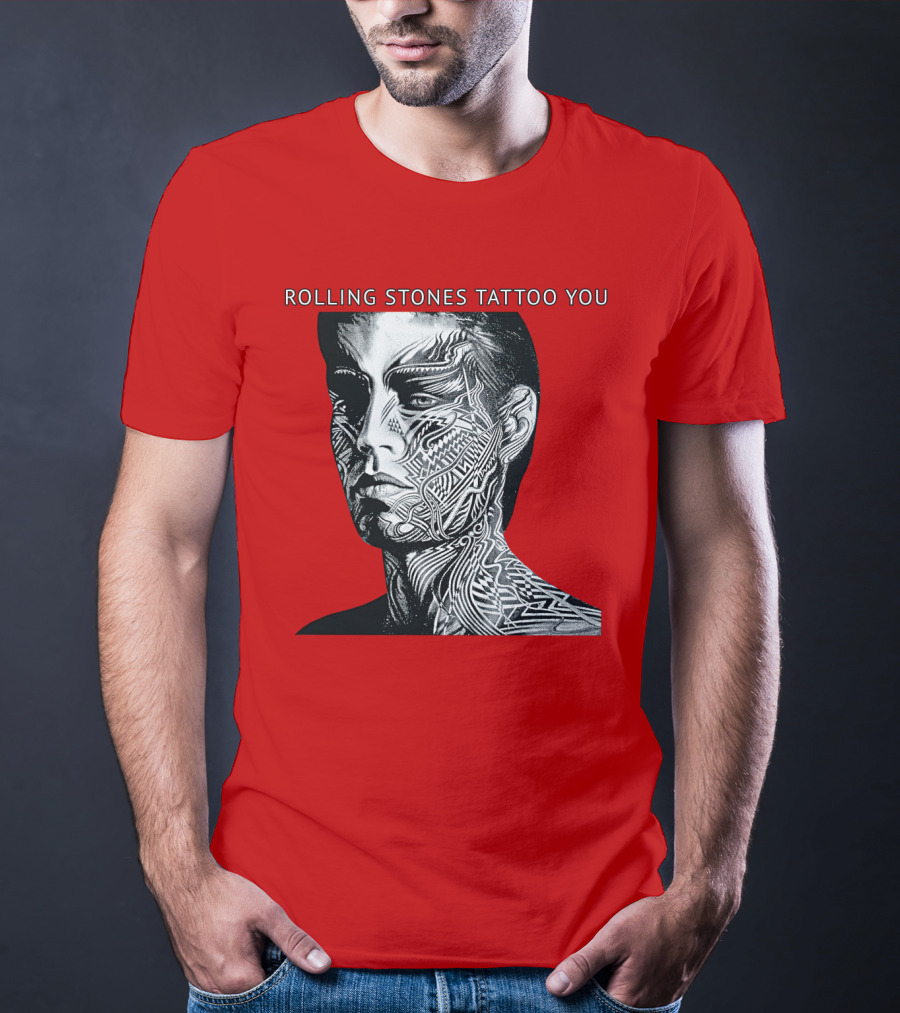 Rolling Stones Tattoo You Face Art T-Shirt