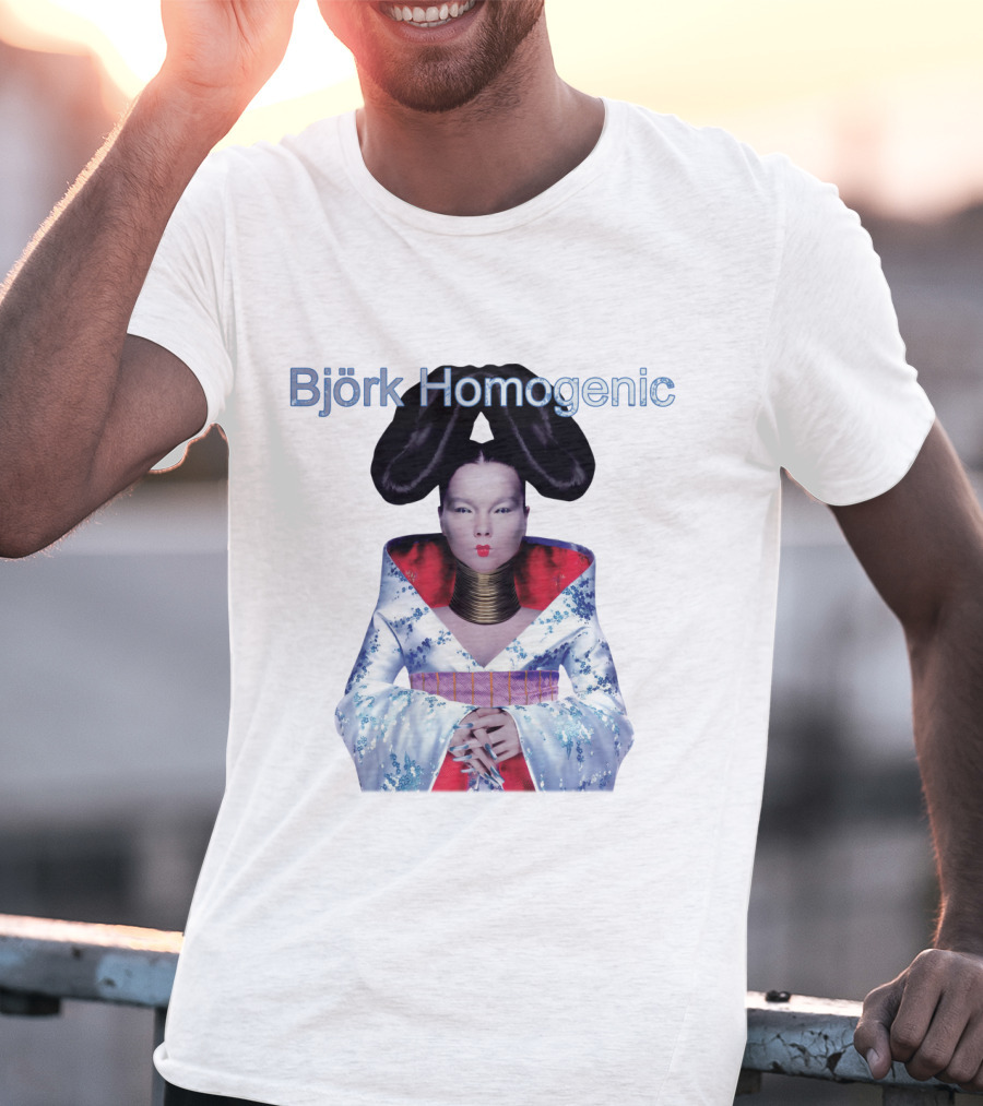 Björk Homogenic Album Cover T-Shirt