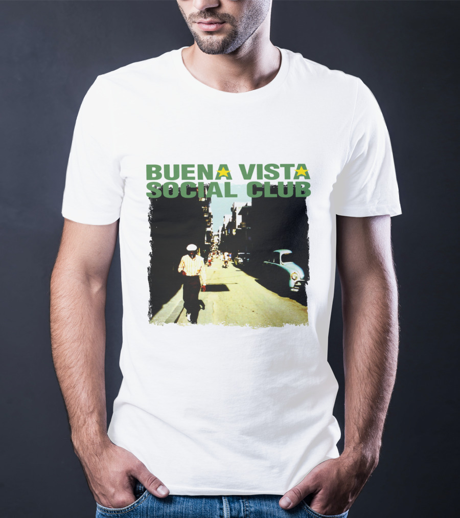 Buena Vista Social Club Vintage Havana Street Scene T-Shirt